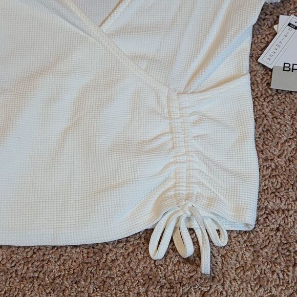 Bp Cropped ivory cinched tie detailing! - Picture 2 of 4